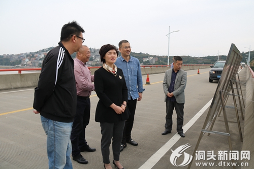 林霞调研大门海洋经济示范区（大门镇）