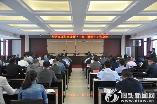 我区召开全区海洋与渔业暨“一打三整治”工作会议