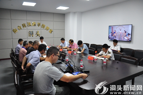 【防汛防台】王蛟虎：防汛防台 切忌思想麻痹大意