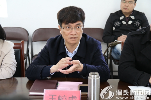 王蛟虎调研乡村振兴示范带建设工作