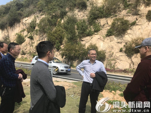 区领导赴北岙街道调研“花园洞头”工程建设