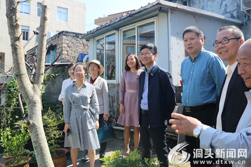 王蛟虎督查“花园洞头”十大项目建设情况