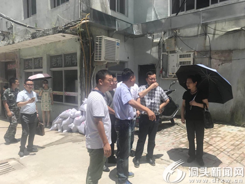 区领导开展防汛防台督查