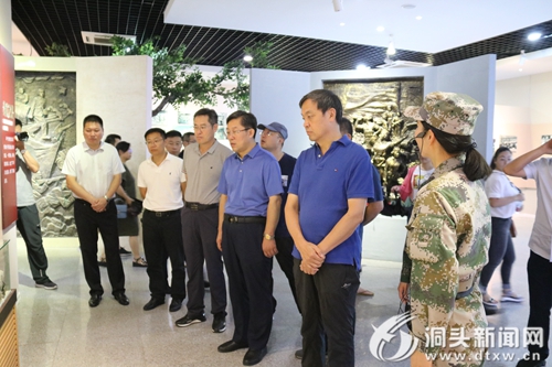 吉林省选派到浙江省挂职干部来我区考察调研
