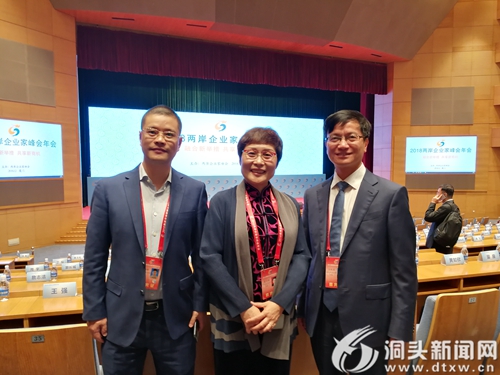 区委书记王蛟虎受邀参加两岸企业家峰会年会