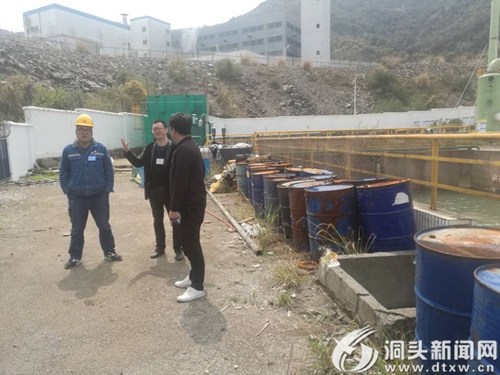 生态环境洞头分局开展化工企业环境安全隐患排