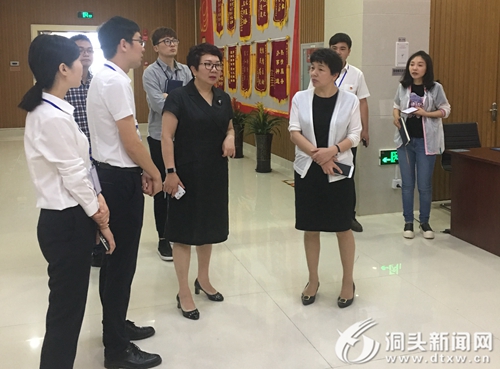 市政务服务局“三服务”走进鹿西