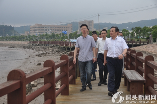 省生态环境厅来洞调研省级山水林田湖草生态保护修复试点工作