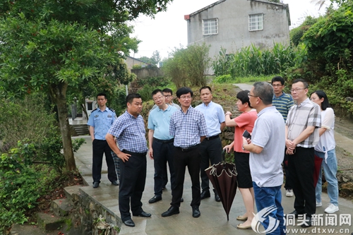 区委书记王蛟虎督查“双屏论坛”筹备情况