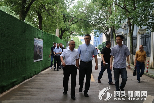 督查滞后项目 助力重点工程建设