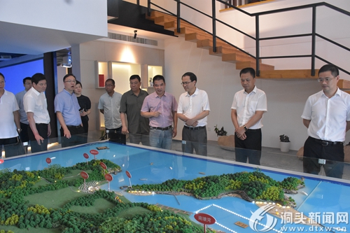 市政协主席陈作荣来我区开展工作调研
