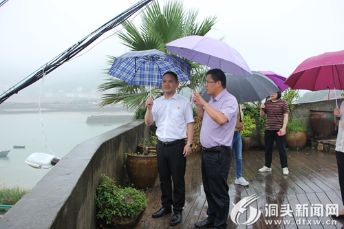 区领导调研元觉街道基层党建工作