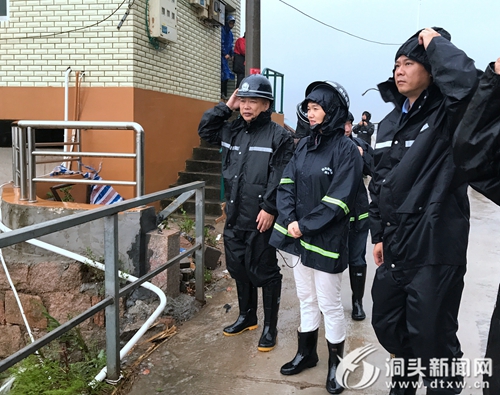 【关注台风“利奇马”】林霞前往大门镇开展防汛防台指导工作