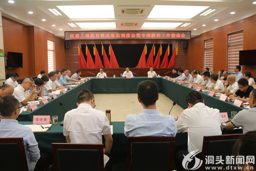 【不忘初心 牢记使命】主题教育专项整治再推进：真刀真枪抓整治  确保见底见效