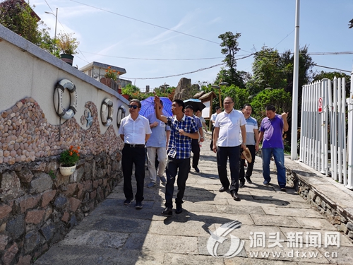 省美丽城镇办来我区开展“三服务”活动