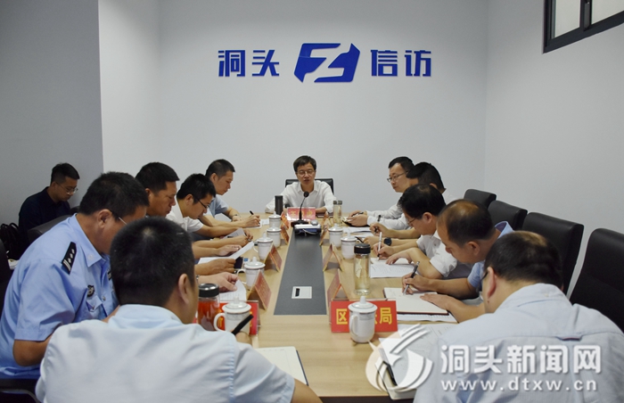 王蛟虎专题调研信访工作