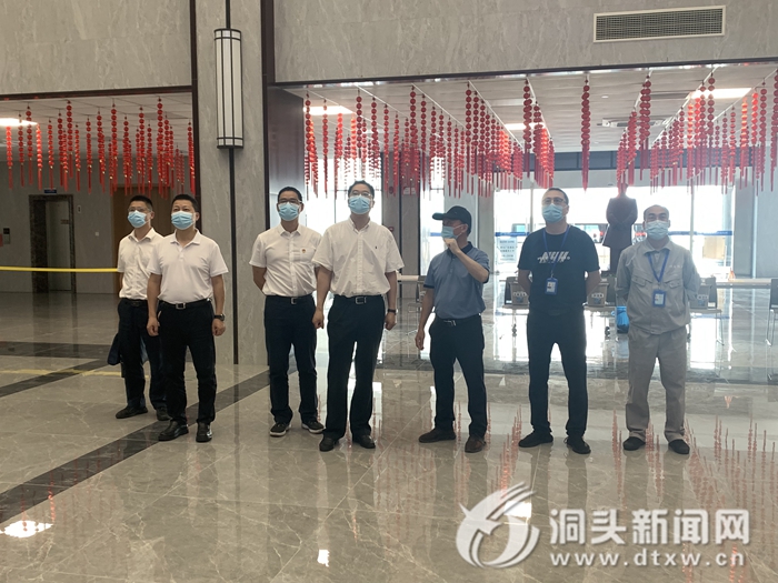 市领导张建明来我区调研纪检监察工作