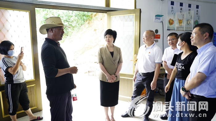 林霞赴大门镇调研：把谋大招强摆在首位 夯实推进共同富裕经济基础