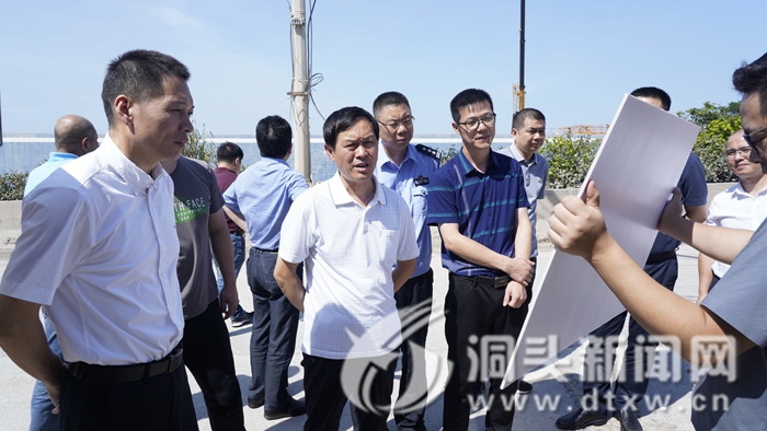 自然资源部海洋减灾中心调研组来我区考察