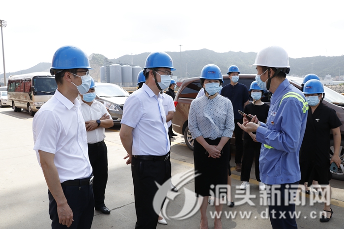 副市长陈应许来我区督查状元岙港口疫情防控工作