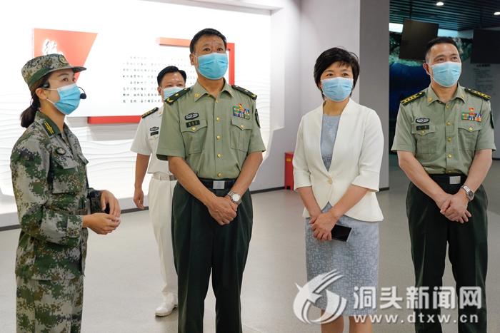 省军区司令员夏俊友一行来我区调研： 打造新时代民兵建设的“重要窗口”