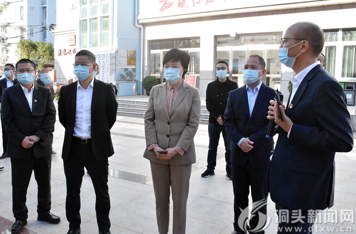 林霞赴大门镇开展党代会会前调研暨基层党建工作调研