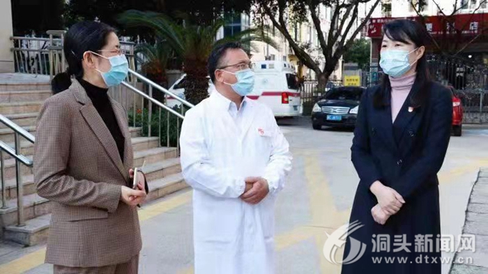 区领导开展疫情防控督查