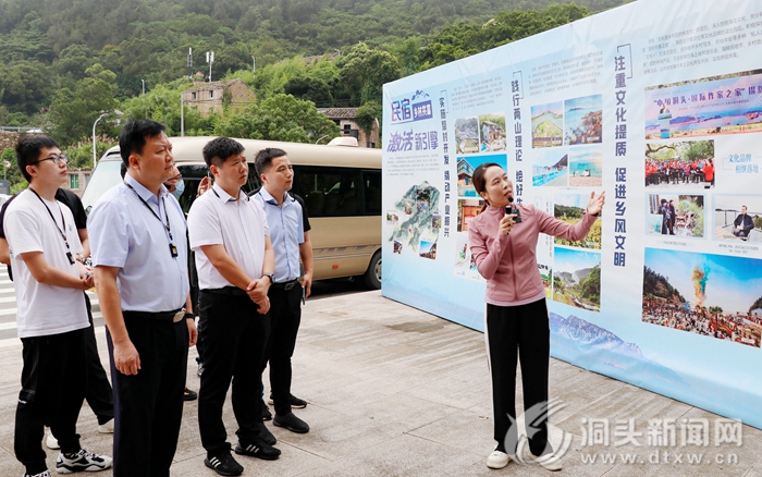 福建湄洲岛国家旅游度假区管委会一行来我区考察