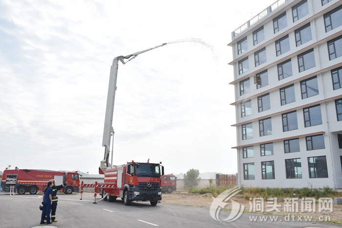 以练为战 防患未然 洞头区开展火灾事故应急预案演练
