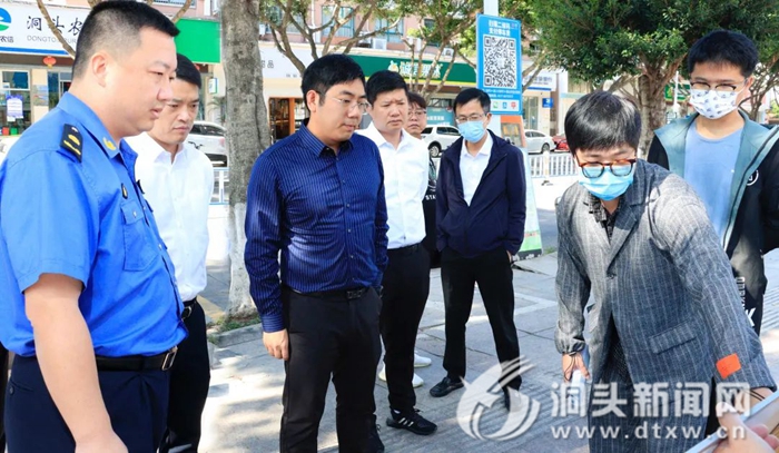 郭云强前往北岙街道开展调研