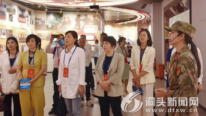 省十四届人大代表温州中心组第二小组来洞头视察